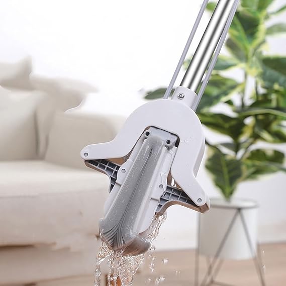 Retractable Mop for Floor Cleaning: Durable and Easy to Use 🧼🧹