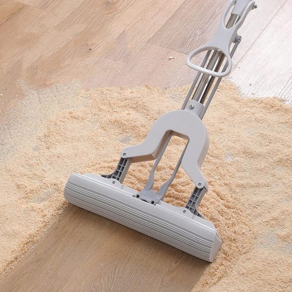 Retractable Mop for Floor Cleaning: Durable and Easy to Use 🧼🧹